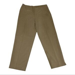 Krazy Larry Khaki Ankle Pants Size 8